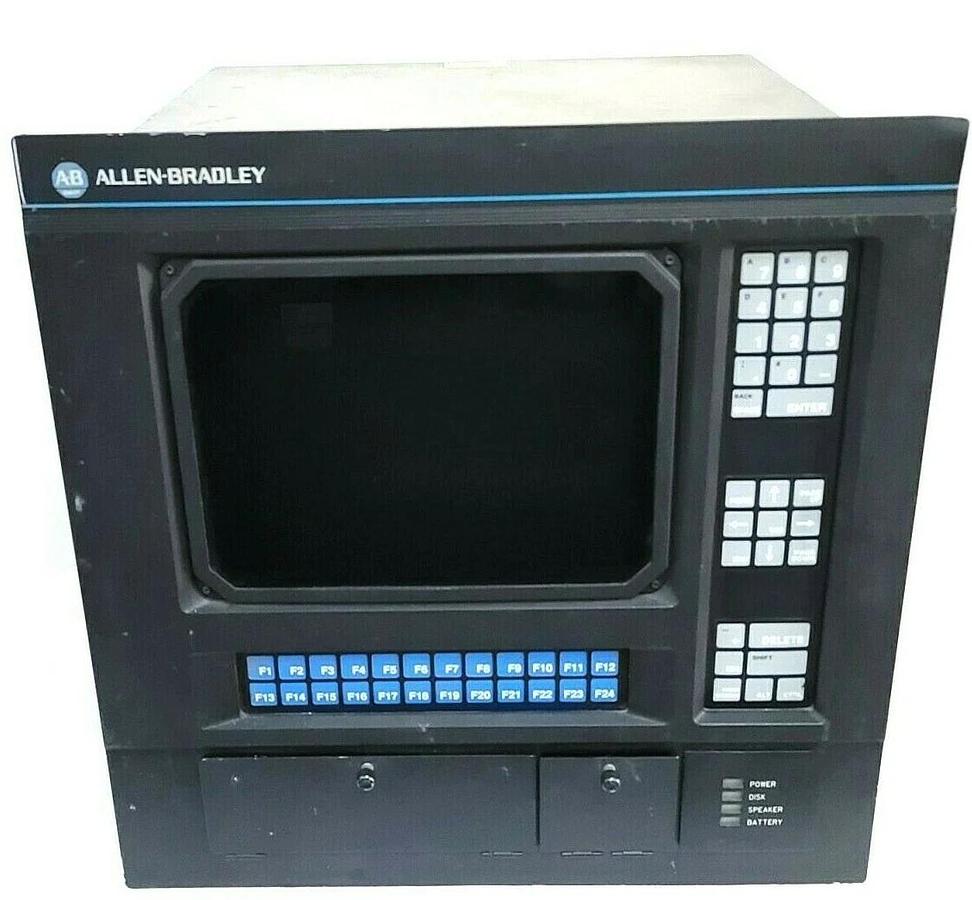 Used ALLEN BRADLEY 6160-PCD2 OPERATOR INTERFACE TERMINAL MNT C/60 MHD T60 SER. C
