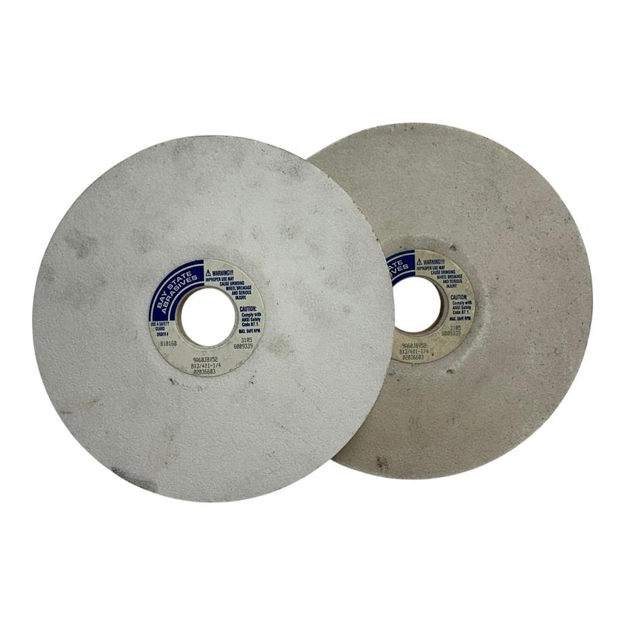 Bay State Abrasives 9A60J8V52 Grinding Wheels 8x3/4x1-1/4 - Lot of 2 New Surplus