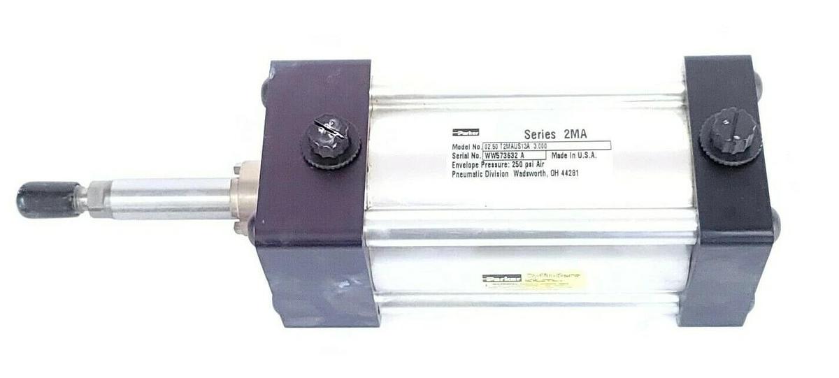 NEW PARKER 02.50 T2MAUS13A 3.000 PNEUMATIC CYLINDER