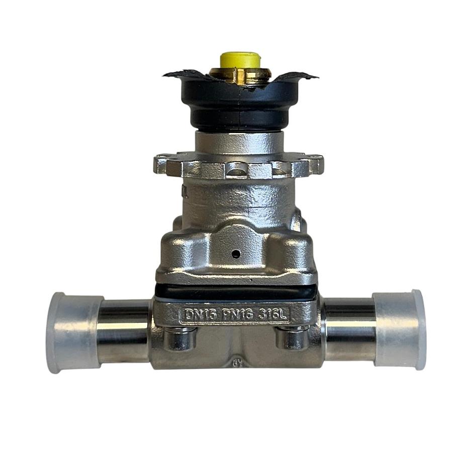 Used BURKERT 3233 15,0 EA VG / 00441087 / 441087 DIAPHRAGM VALVE STAINLESS NSMP *READ