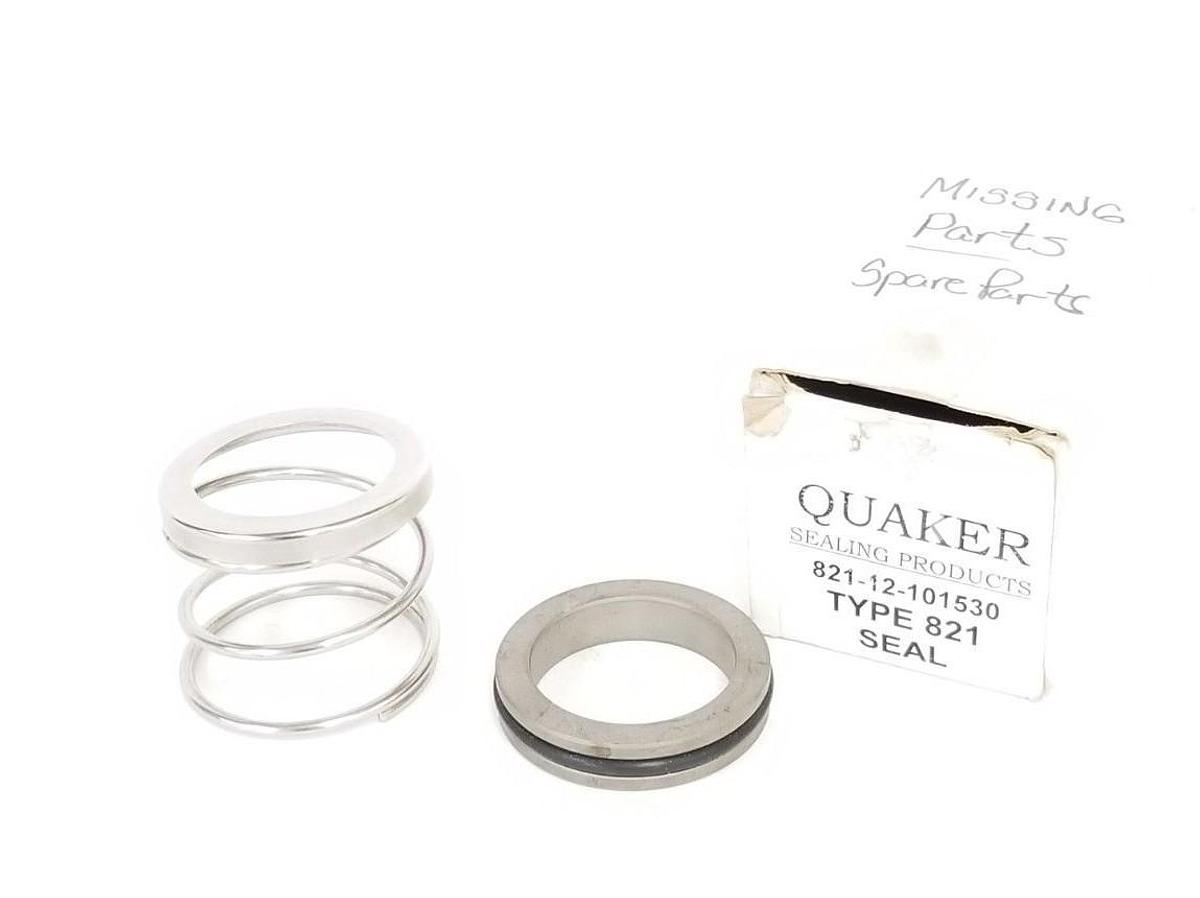 Used NEW QUAKER 821-12-101530 SEAL KIT TYPE 821, 82112101530 *INCOMPLETE*
