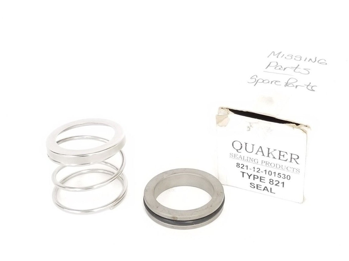 Used NEW QUAKER 821-12-101530 SEAL KIT TYPE 821, 82112101530 *INCOMPLETE*