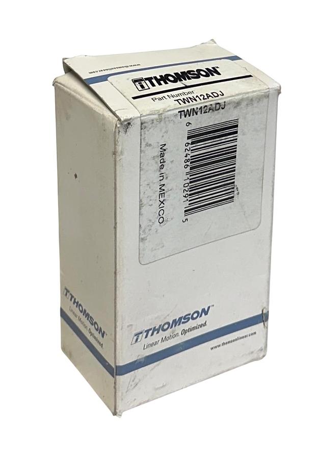 Used THOMSON INDUSTRIES TWN12ADJ SUPER PILLOW BLOCK LINEAR BEARING 3/4'' NSMP