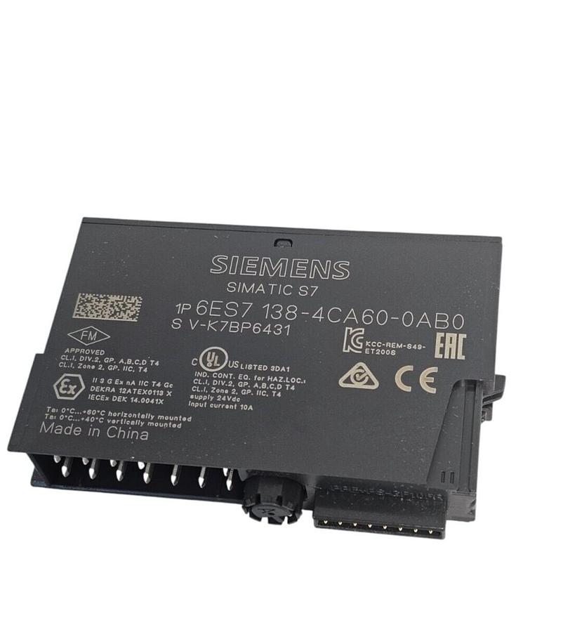 Used NIB SIEMENS 6ES7138-4CA60-0AB0 POWER MODULE 6ES7-138-4CA60-0AB0