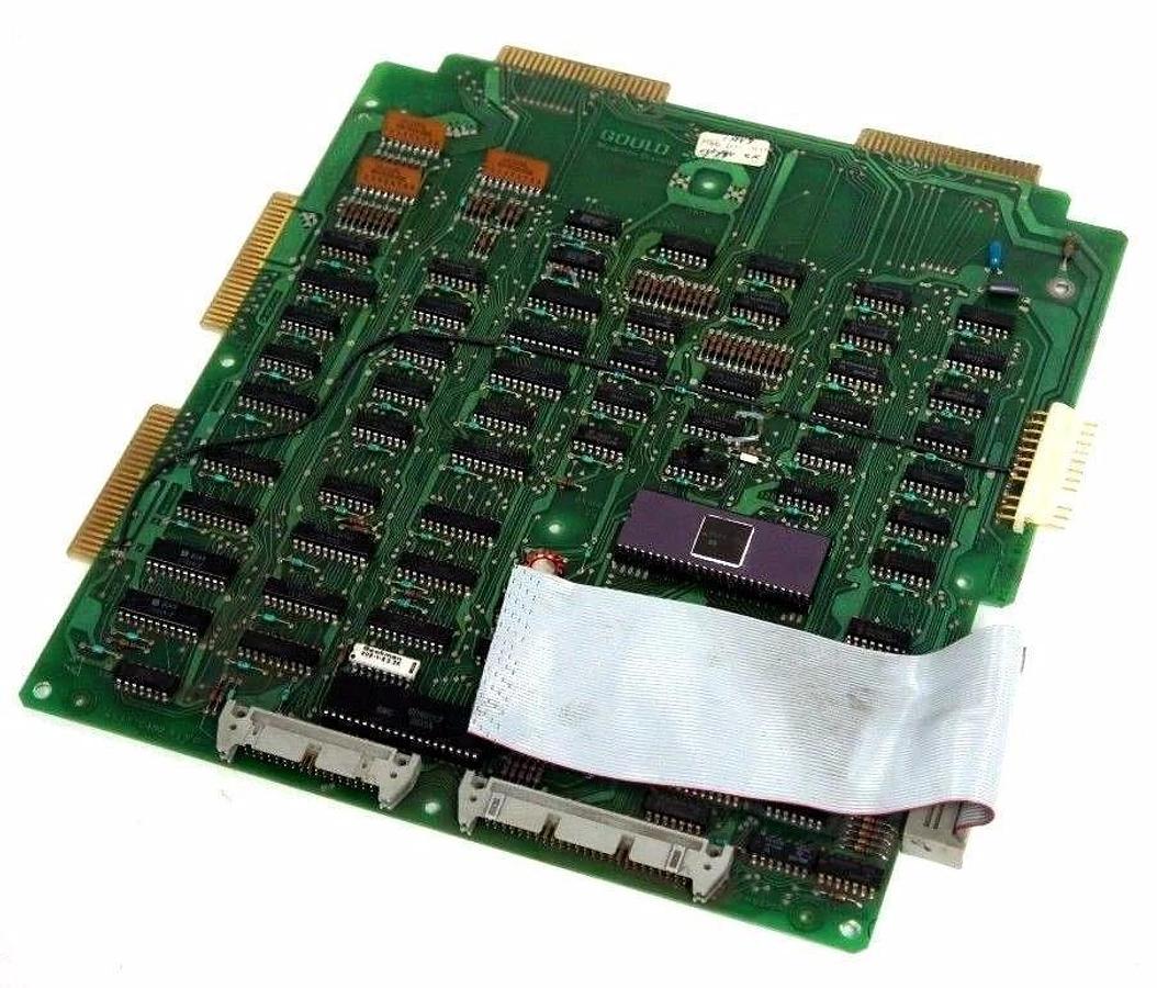 Used GOULD MODICON ASSY C480 REV. D DM8820A BOARD CPU CARD