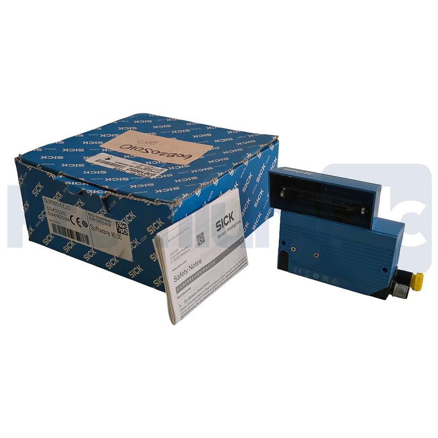 Used SICK CLV650-6120 | 1042125 Fixed Mount Barcode Scanner Auto-Focus Ethernet NSMP
