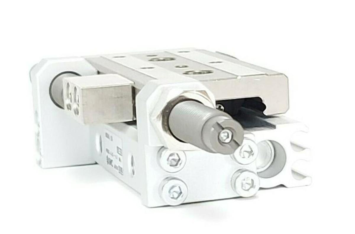 Used NEW SMC MXQ8L-20B SERIES MXQ AIR SLIDE TABLE CYLINDER MXQ8L20B