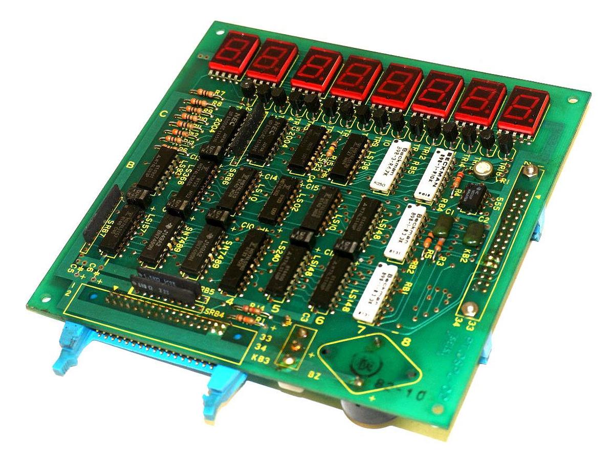 Used HITACHI SEIKI PT.DSPL-02 DISPLAY BOARD PTDSPL02