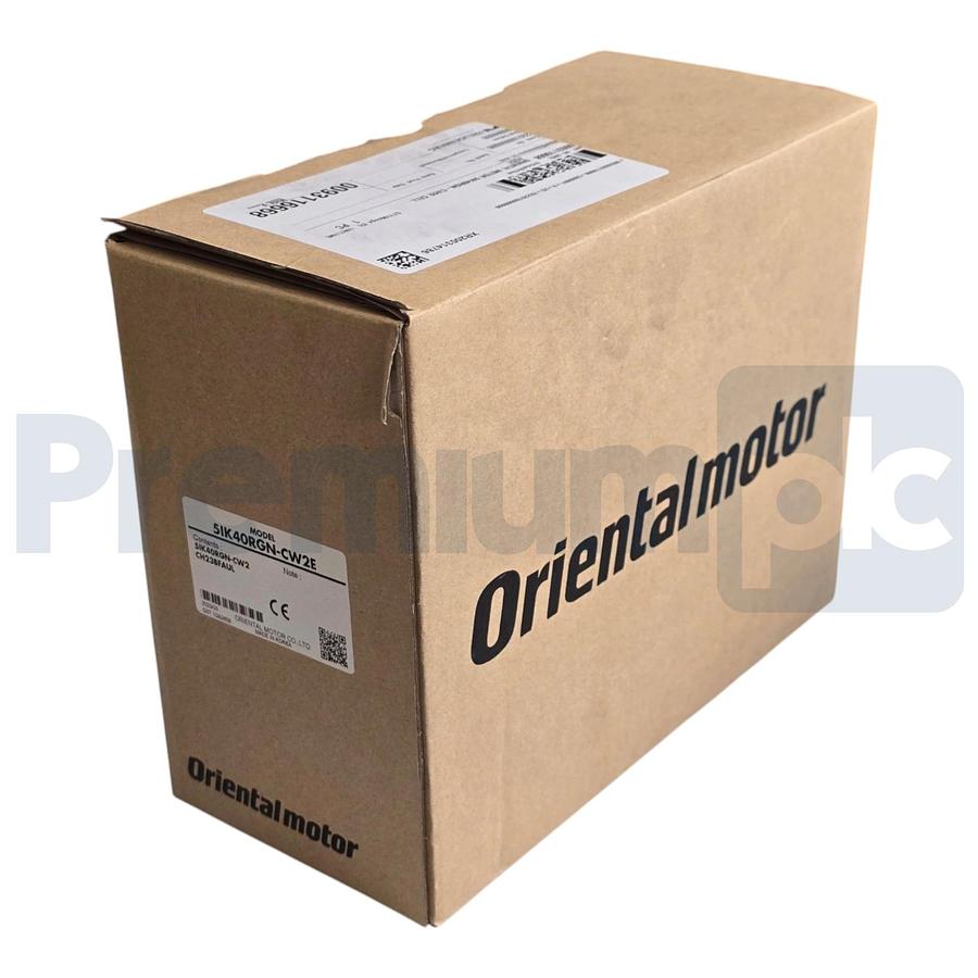 Used Oriental Motor 5IK40RGN-CW2E Induction Motor w/ CH23BFAUL 2.3µF Capacitor NSMP