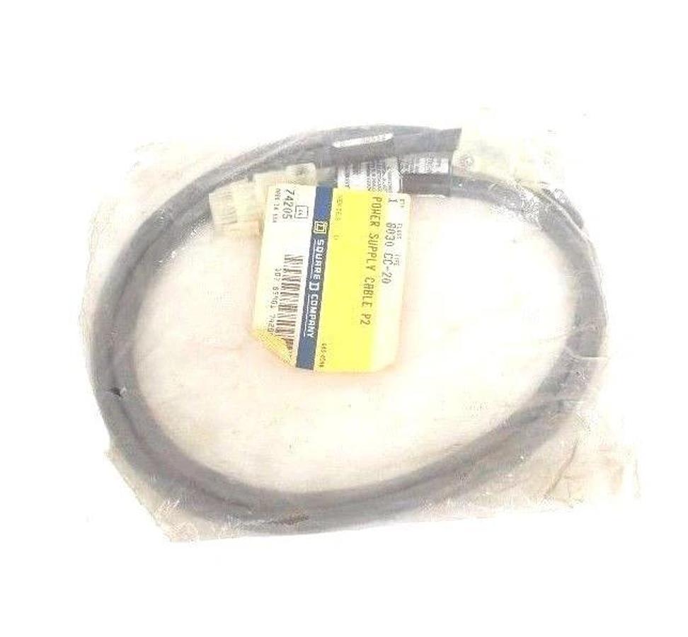 Used NIB SQUARE D 8030-CC-20 SERIES. D POWER SUPPLY CABLE P2