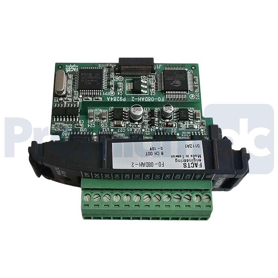 Used FACTS ENGINEERING F0-08DAH-2 DirectLOGIC DL05/06 ANALOG OUTPUT MODULE 8-CH NSMP