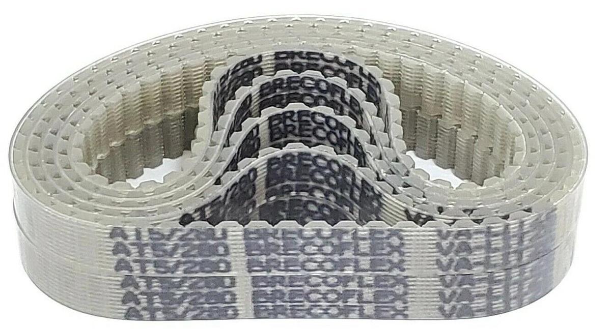 LOT OF 10 NEW BRECOFLEX AT5/280 TIMING BELTS TPUAU1-VA