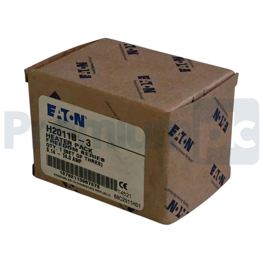(Box of 3) Eaton Cutler-Hammer H2011B-3 Freedom Heater Pack 9.14-14.0A NSMP
