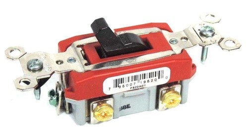 NIB PASS & SEYMOUR PS20AC1 SINGLE POLE SWITCH 20A 120/277VAC
