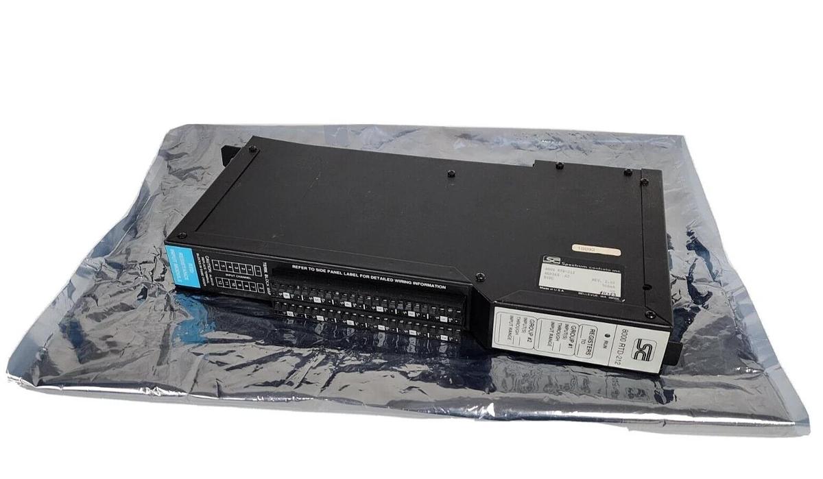 Used SPECTRUM CONTROLS 8000-RTD-212 INPUT MODULE ANALOG RTD 12POINT 8000RTD212