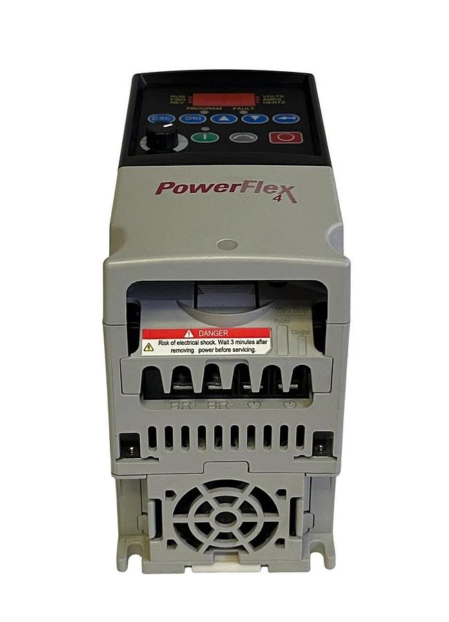 Used ALLEN BRADLEY 22A-D2P3N104 /A PowerFlex 4 AC DRIVE 0.75kW/1.0HP 22AD2P3N104