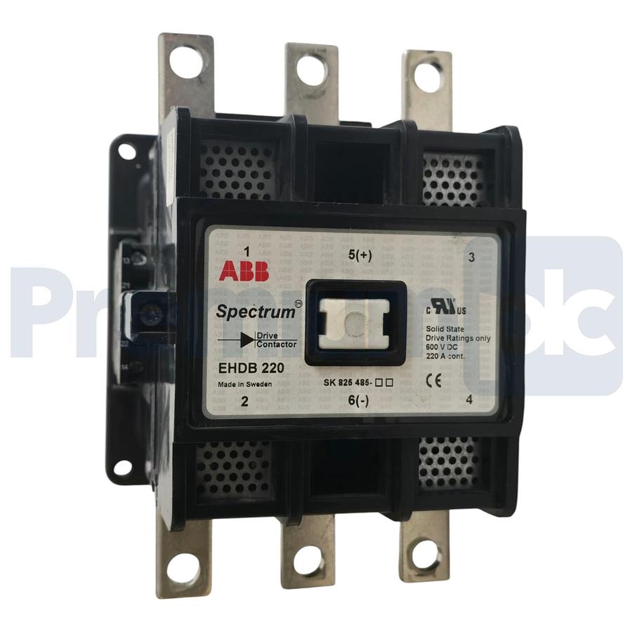 Used ABB EHDB220-21-11 DC Drive Contactor SK825485-AF EHDB220C-1L 110V/120V Coil XLNT