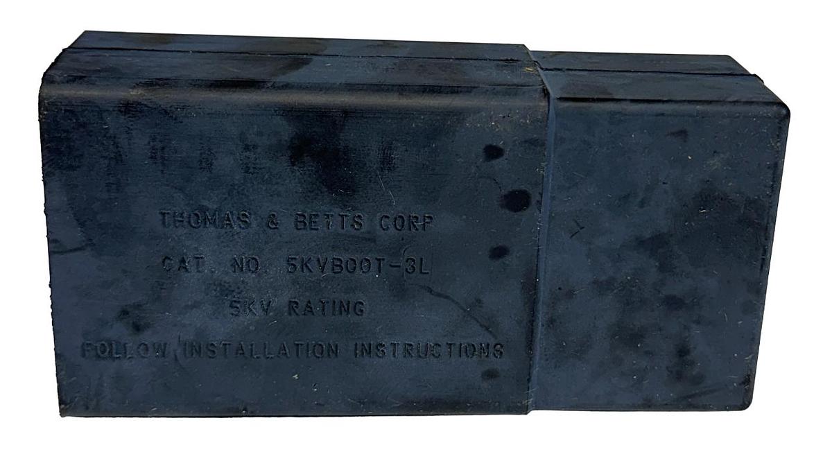 Used NEW THOMAS & BETTS 5KVBOOT-3L / 5KVBOOT3L 5KV INSULATING BOOT PIGTAIL CONNECTOR
