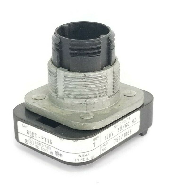 Used ALLEN BRADLEY 800T-P16 PUSHBUTTON 800TP16, SER. T