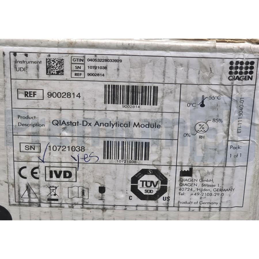 Used QIAGEN QIAstat-DX ANALYZER 1.0 9002824 w/MODULES 9002814 / 9002813 NSMP