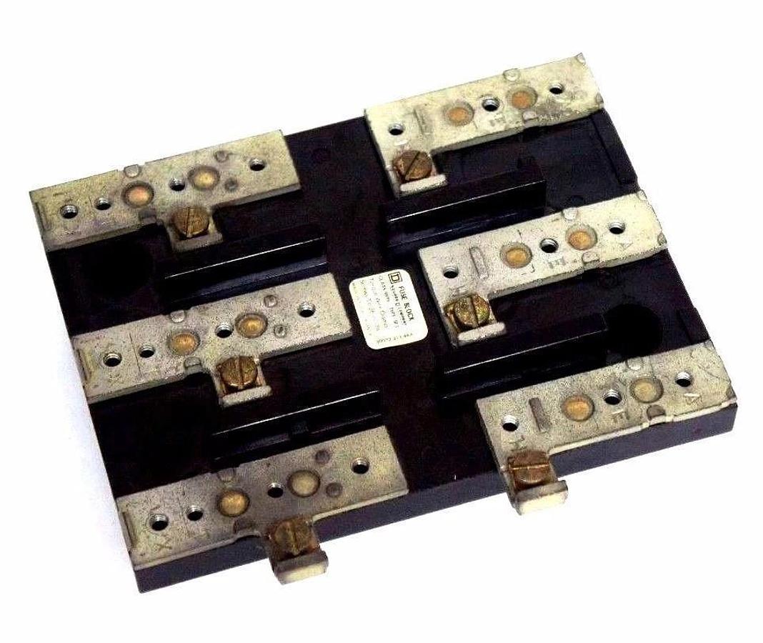 Used SQUARE D 9999-SF1 FUSE BLOCK KIT SIZE 0 TYPE S, 9999SF1