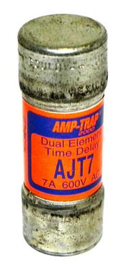Used NEW AMP-TRAP AJT7 TIME DELAY FUSE