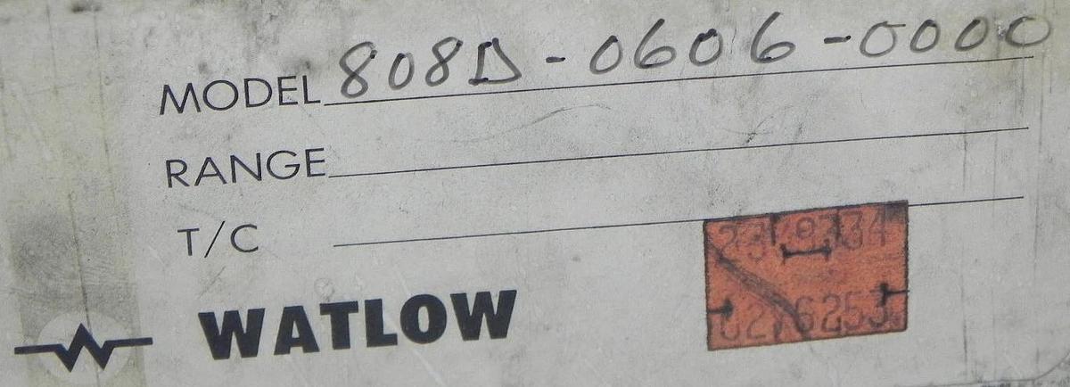Used NIB WATLOW 808D-0606-0000 TEMP. CONTROL 808D0606000