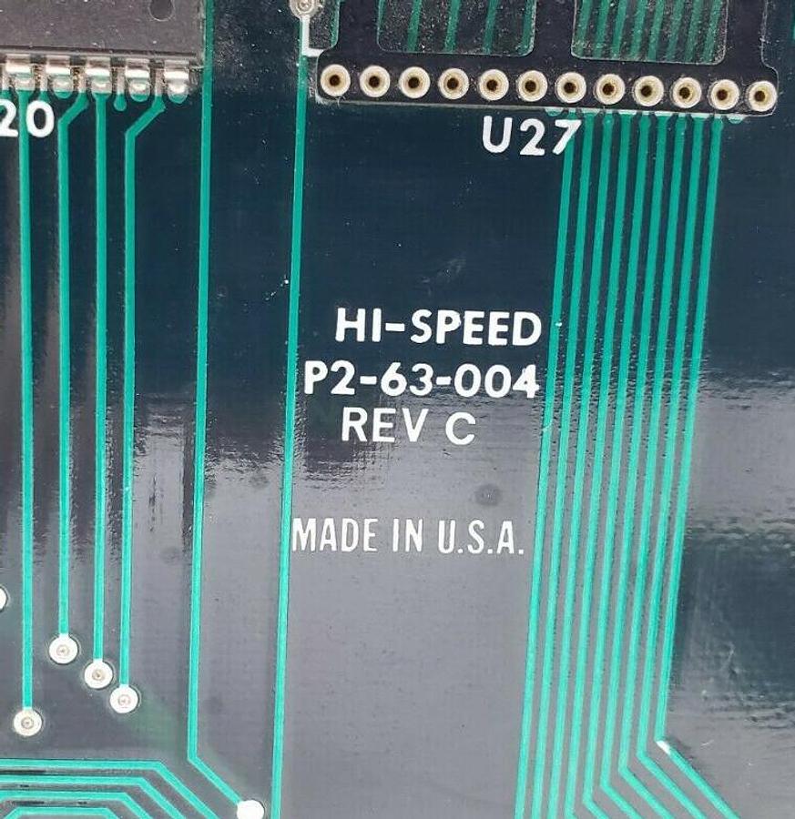 Used HI-SPEED A-2-65-945 D WEIGHT FEEDBACK MODULE P2-62-002 P2-63-004 P2-64-010