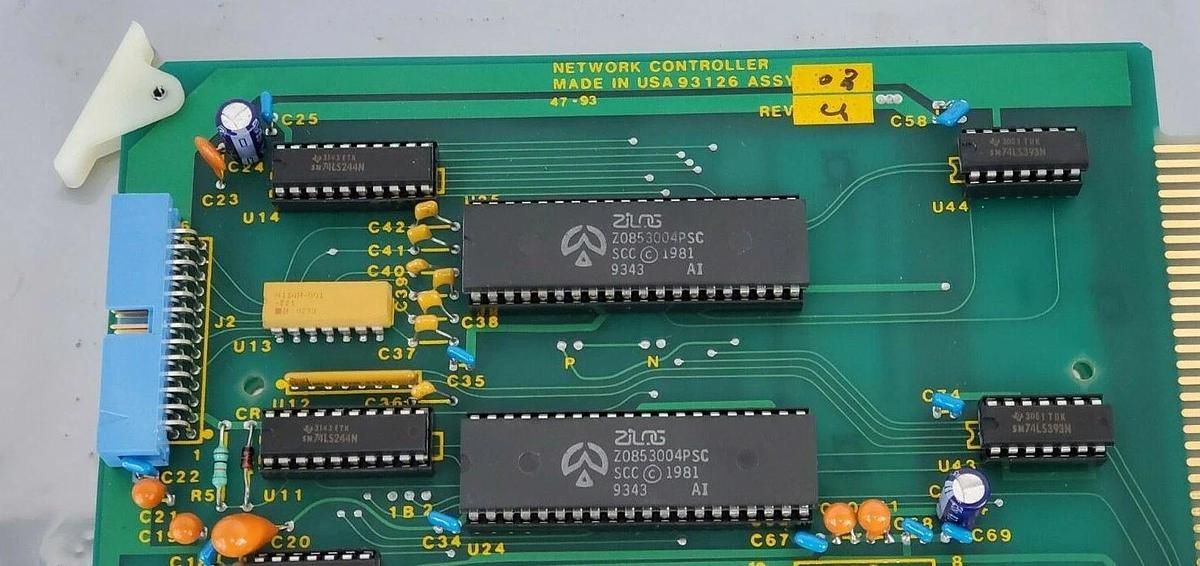 Used HATHAWAY INSTRUMENTS 93126 NETWORK CONTROLLER REV. U 9312701 F