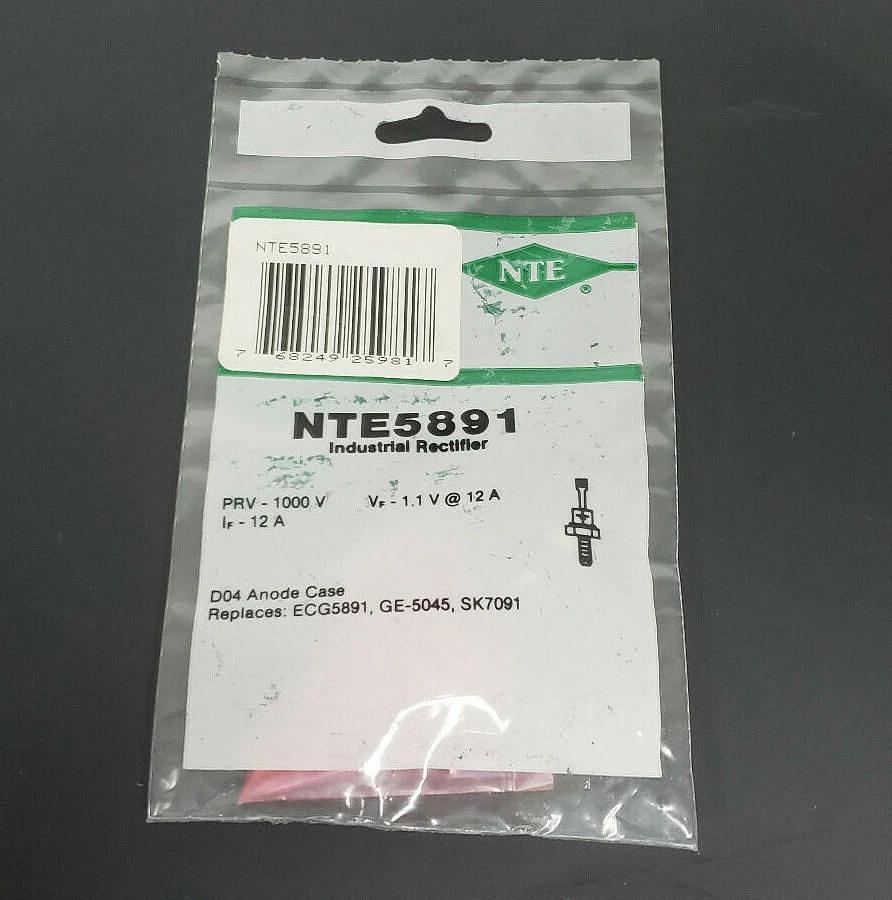 Used LOT OF 3 NEW NTE NTE5891 INDUSTRIAL RECTIFIERS PRV-1000V 12A