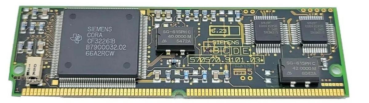 Used SIEMENS 570570.9101.03 DAUGHTER BOARD 570570.0002.03