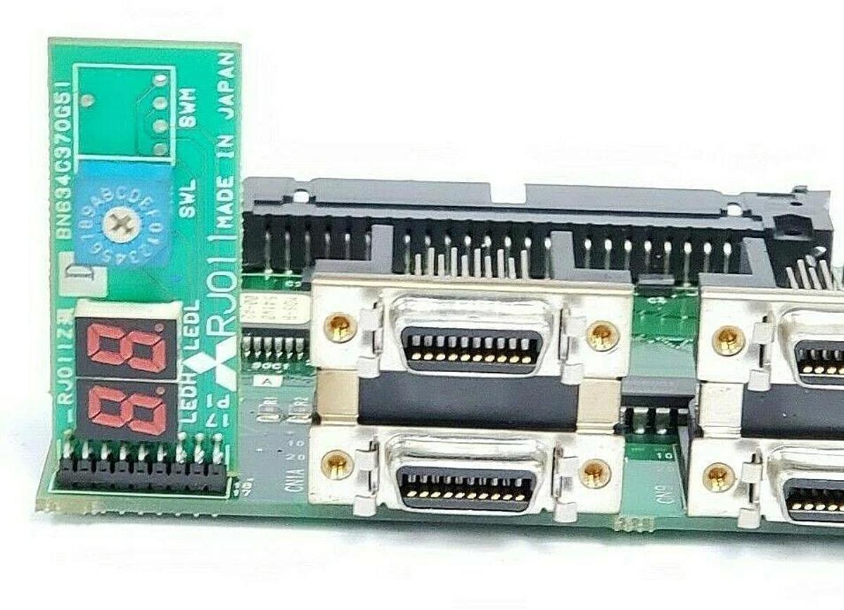 Used MITSUBISHI RK111B-11 PC BOARD ADD ON MULTI PORT 6PORT