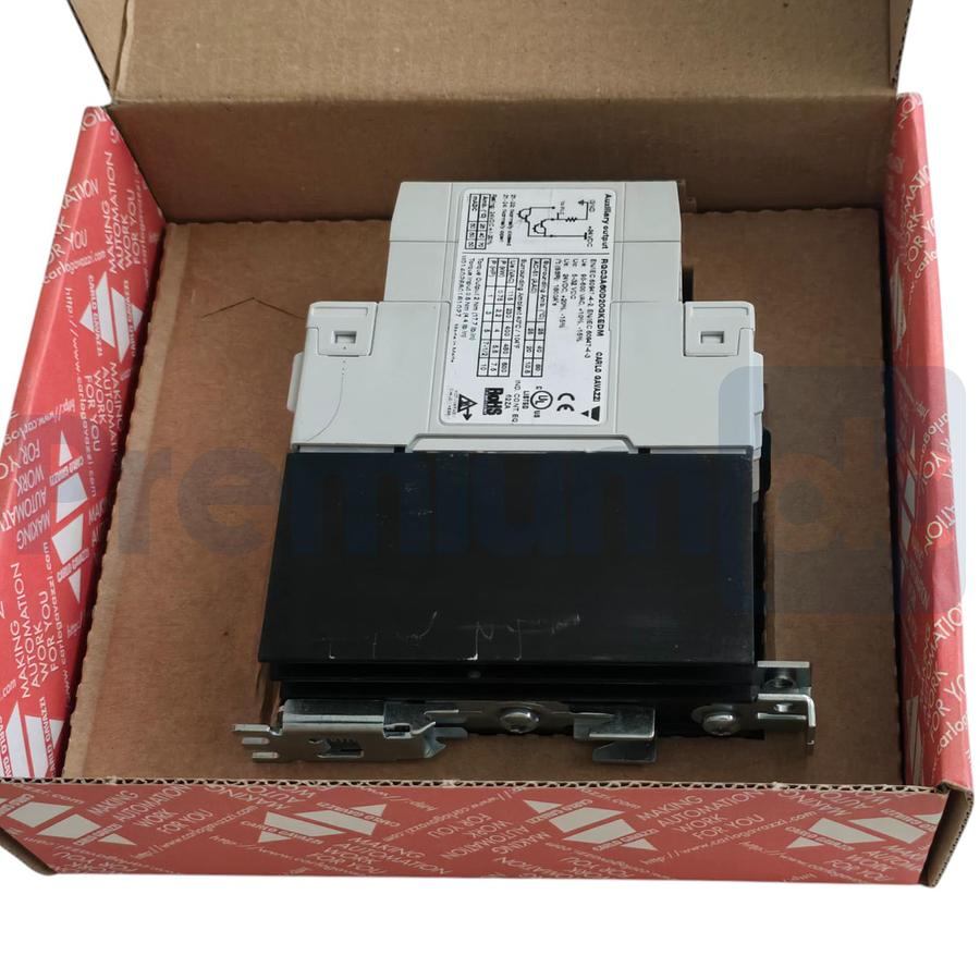 Used CARLO GAVAZZI RGC3A60D20KKE DIN-RAIL SSR SOLID STATE RELAY 3P 600V 20A NSMP
