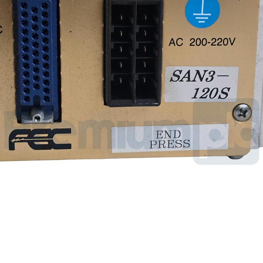 Refurbished FEC Daiichi Dentsu SAN3-120S DSP1500 enFORCE Servo Press Controller AC 200-220V