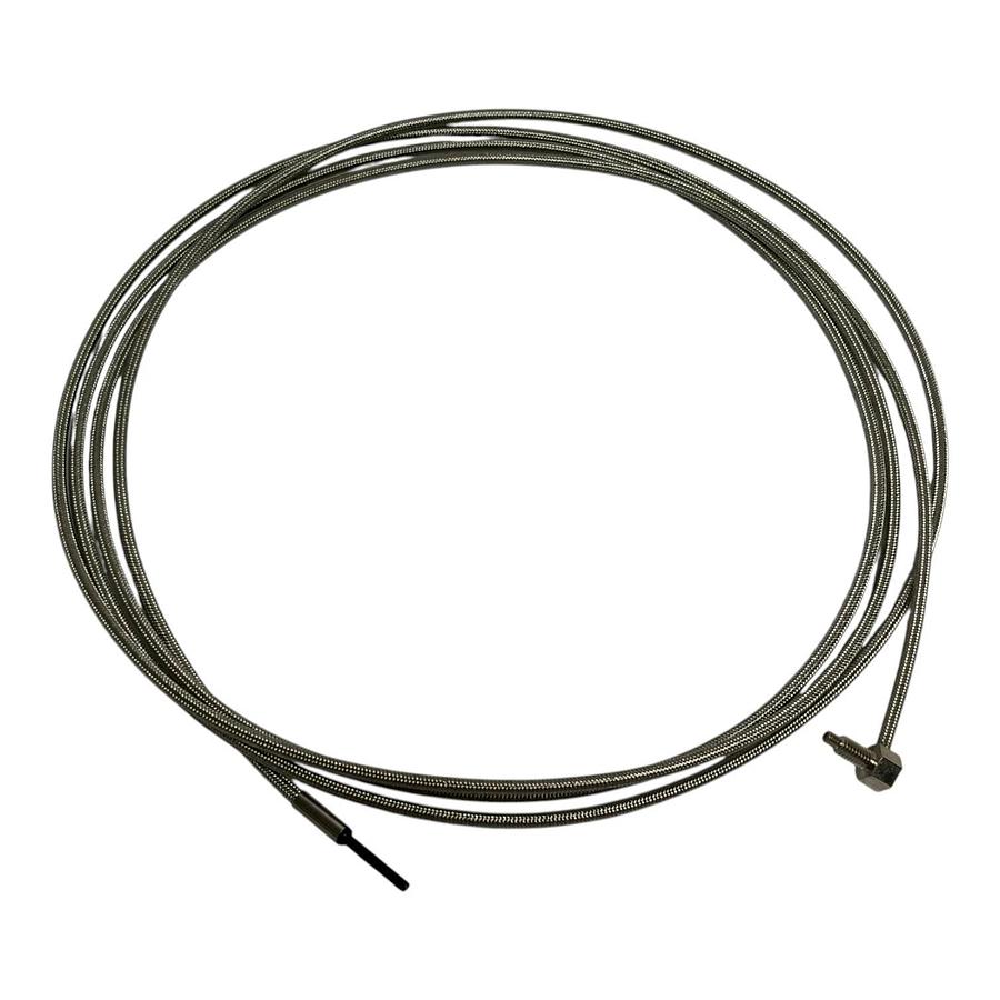 Keyence M4 Hex Head Diffuse Fiber Optic Sensor Armored Cable New