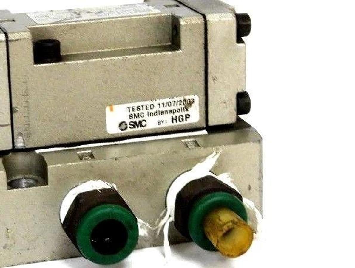Used SMC NV8A4114-00N VALVE NV8A411400N, PRESS. 150 PSI MAX. PILOT: 20-150 PSI