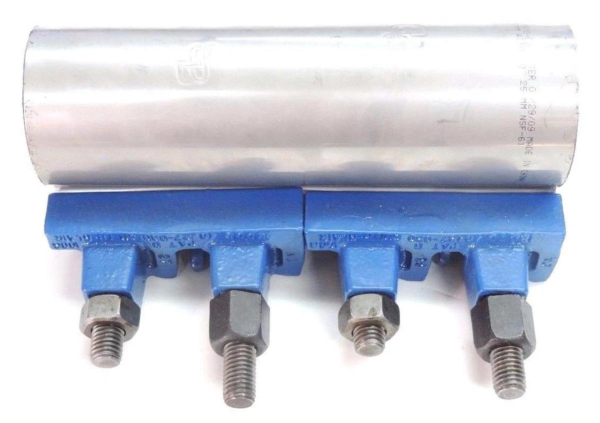 Used SMITH-BLAIR 226-00023810-000 FULL CIRCLE PIPE REPAIR CLAMP 22600023810000