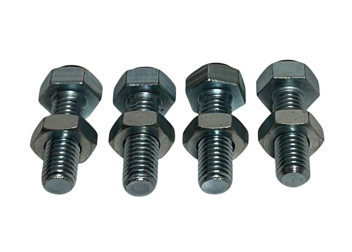 Used 4 MISUMI UST10-30 / UST1030 OEM STOPPER BOLTS SHOULDER TYPE W/ BUMPER NSNP