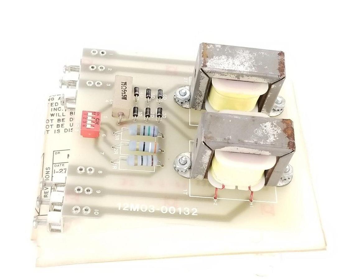 NIB REFLEX INC. 12M03-00132 CURRENT ISOLATOR BOARD 5A/2V 12M0300132