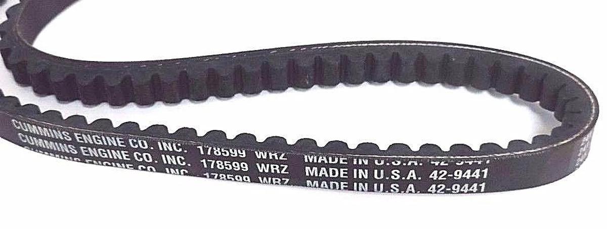 Used LOT OF 5 NEW CUMMINS 178599 V-BELTS