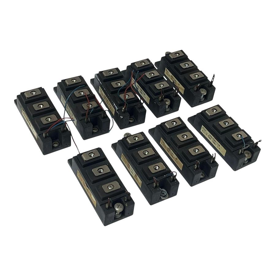 Used Lot of 9 Fuji Electric 2MBI50N-120 IGBT Transistor Modules 50A 1200V