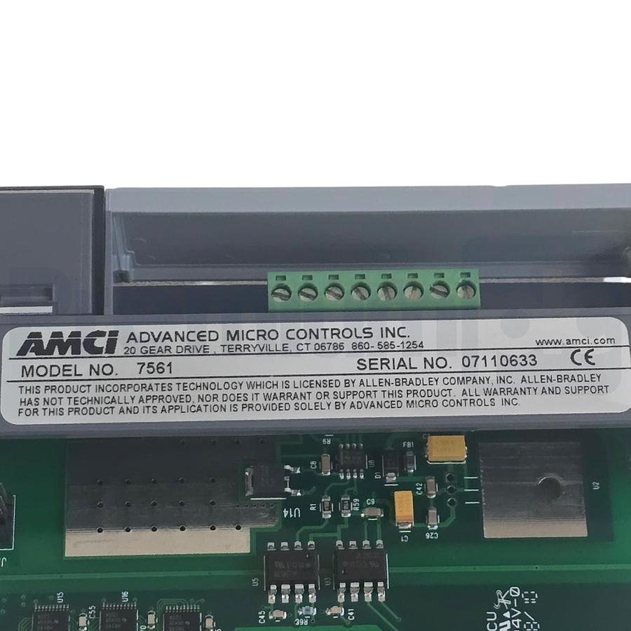 Used AMCI 7561 SSI Interface Module 1-Ch for Allen Bradley SLC 500 I/O Module XLNT