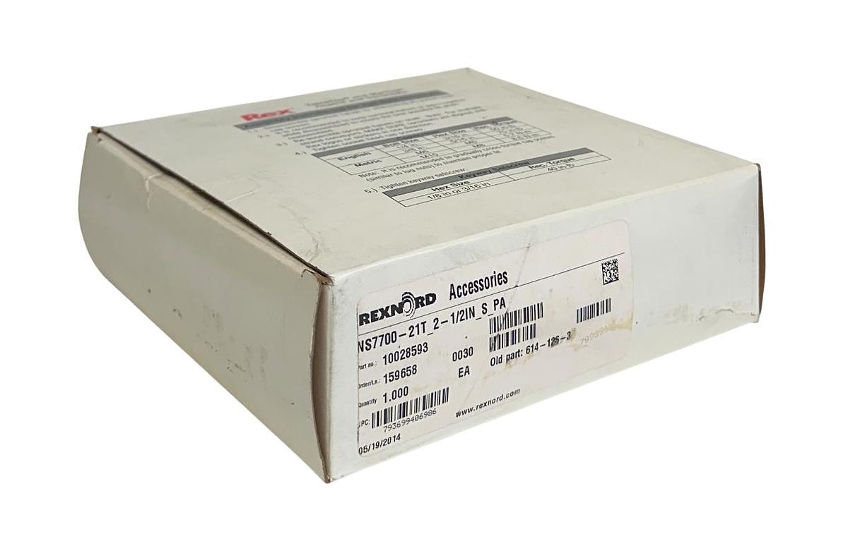 Used REXNORD NS7700-21T_2-1/2IN_S_PA / 10028593 TableTop & MatTop SPROCKET NSMP