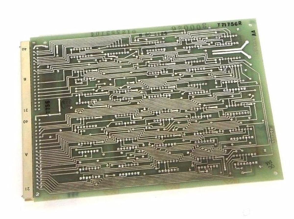 Used REPAIRED INVENSYS / FOXBORO D3001YE PC BOARD