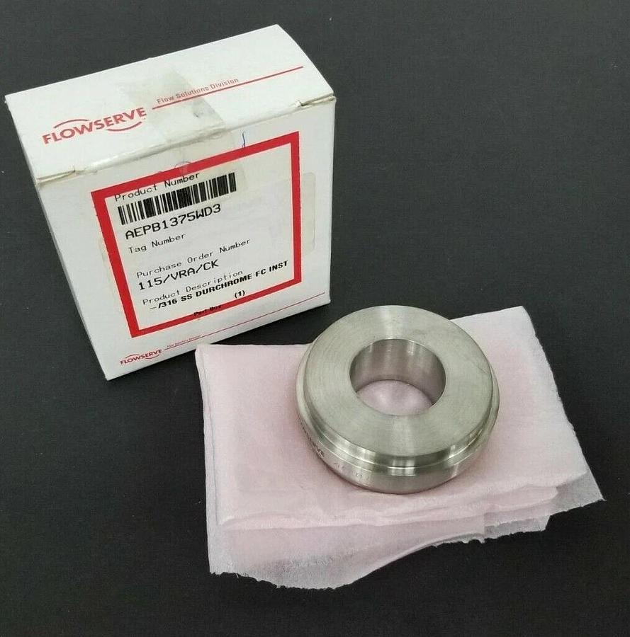 Used NIB FLOW SERVE AEPB1375WD3 -/316 SS DURCHROME FC INST