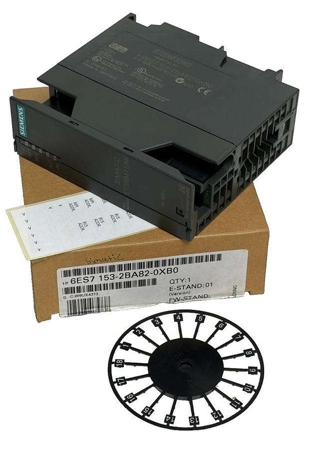 Used Siemens Simatic 6ES7153-2BA82-0XB0 ET 200M IM153-2 HF Outdoor Interface Module