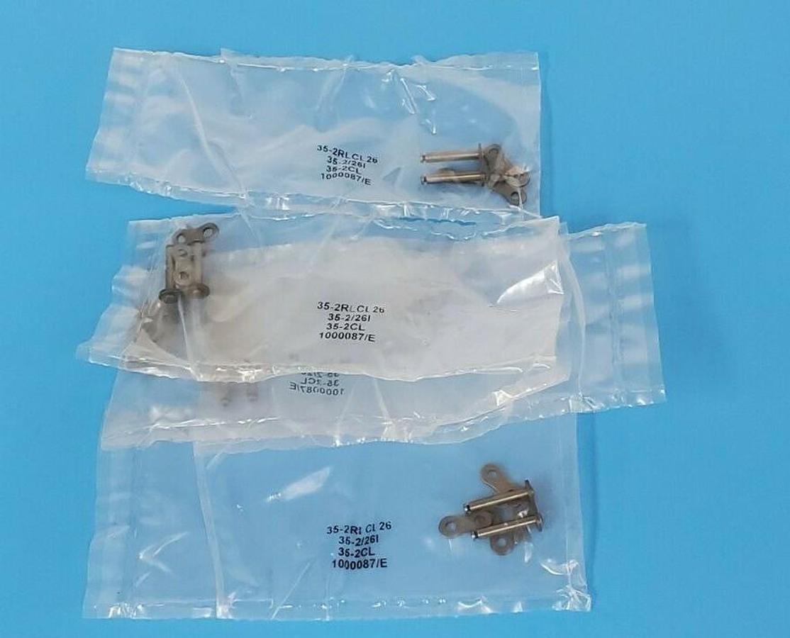 Used LOT OF 5 NEW GENERIC 35-2RLCL26 CHAIN LINKS 35-2/26I, 35-2CL, 1000087/E