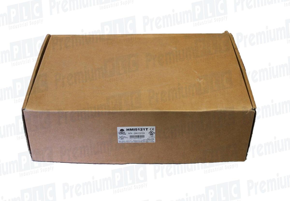 Used NEW MAPLE SYSTEMS HMI5121T 12.1" SILVER PLUS HMI OPERATOR INTERFACE PANEL 24VDC