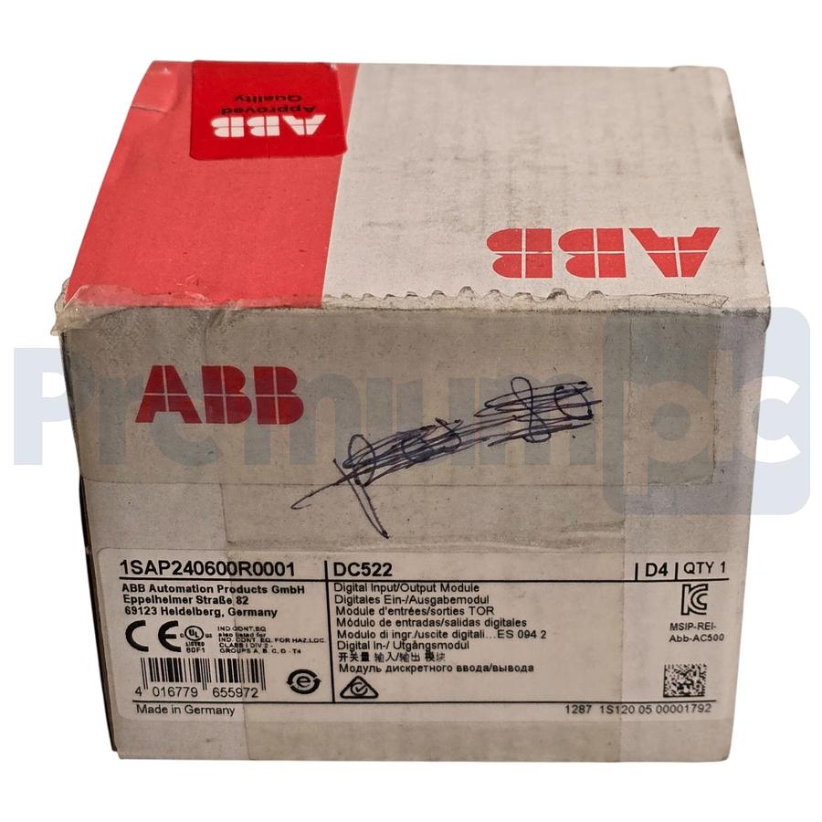 Used ABB 1SAP240600R0001 | DC522 S500 Digital Input/Output Module 16 DI/DO 24VDC NSMP