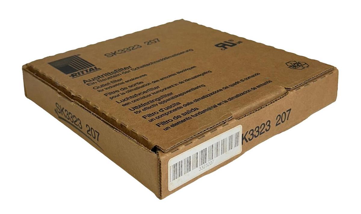 RITTAL SK3323 207 / SK3323207 / 3323207 OUTLET FILTER 204x204x30mm NSMP